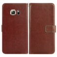 thumbnail image 4 of Mobile Phone Cover for Samsung S6 Edge, Cover Premium Pu Leather Tpu Flip Cover Magnetic Closure Card Compartment Stand Function Wallet with Lanyard Protective Cover, 4 of 7