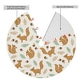 thumbnail image 2 of Sikiie Squirrel And Leaves 30-48 inches {designName} Print Christmas Tree Skirt Snowman Xmas Tree Skirt with Edge Christmas Decorations for Holiday Party36", 2 of 7