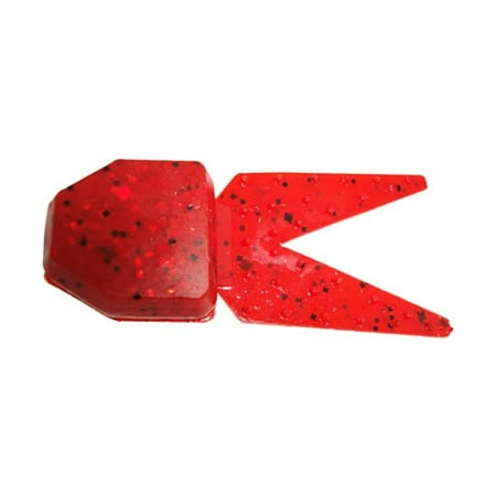 Zoom Small Salty Chunk Soft Bait Ruby Red