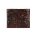 thumbnail image 2 of Tonnylam Cartera Corta Para Hombre Con Estampado De Dragón En Relieve De Piel De Vaca De Primera Capa Con Cera De Aceite, 2 of 5