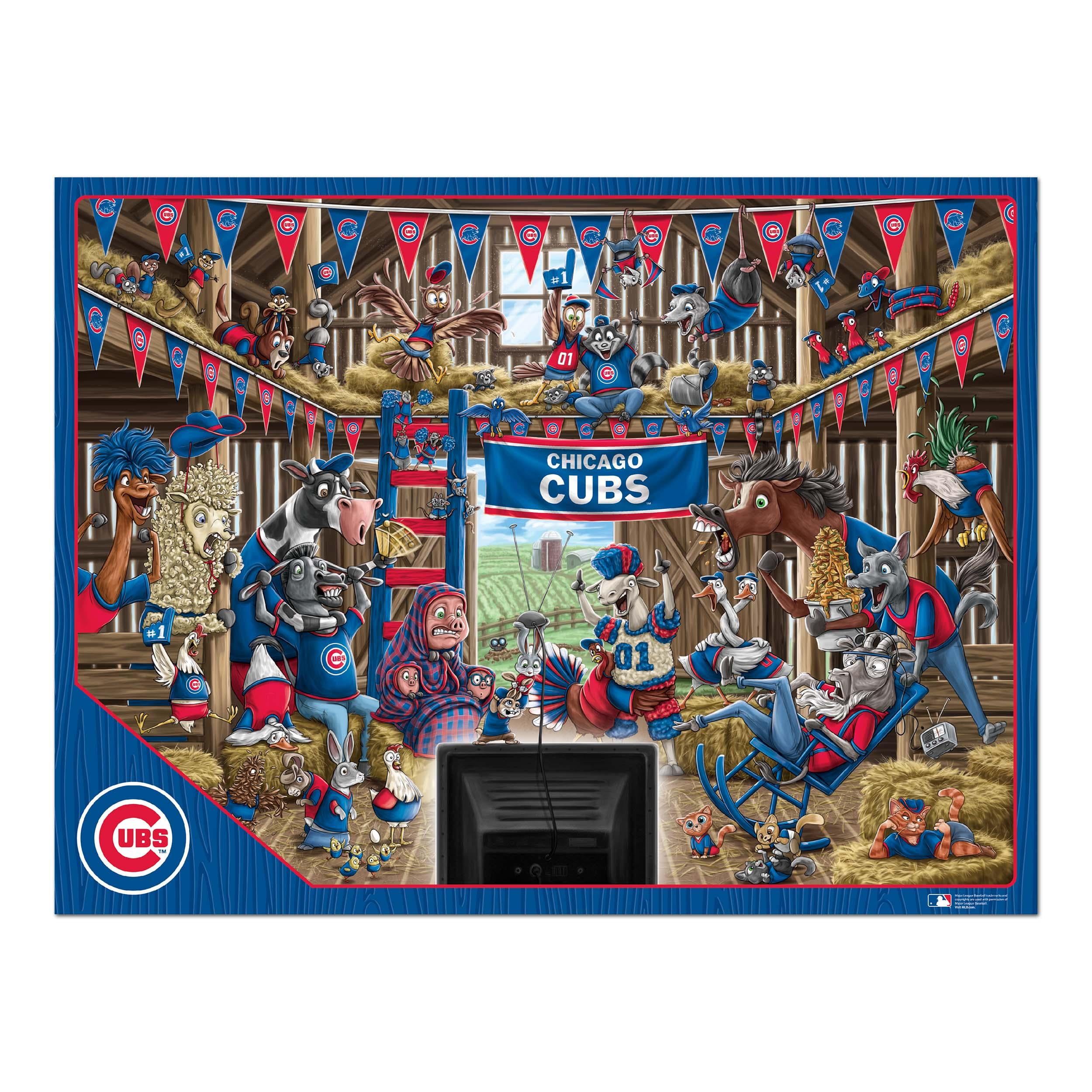 Boston Red Sox 500-Piece Jigsaw Puzzle - Celebrate with Barnyard