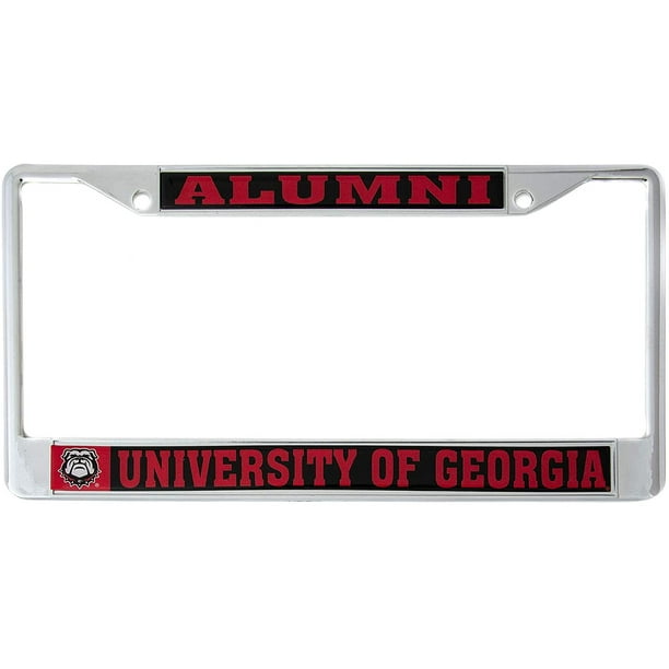 University Of Georgia Uga Bulldogs Ncaa Metal License Plate Frame For 