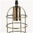 thumbnail image 2 of Mercana Hines I 4x8 Antiqued-Brass Metal Cage Pendant Light, 2 of 3