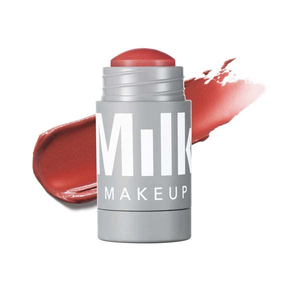 Colorete en crema y color de labios, maquillaje con leche para labios y mejillas Quirk