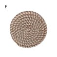 thumbnail image 2 of CSChome Dessous de Verre en Coton Moderne Dessous de Verre en Coton Moderne Tissé à la Main Résistant à la Chaleur Tapis de Cuisine Protection de Table Dessous de Verre Tissés à la Main pour Cuisine Pâtisserie Comptoir, 2 of 6
