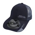 thumbnail image 3 of Gorra de béisbol con ventilador solar, gorra de pesca, gorra de sol para ciclismo, camping y jardinería. Azul 600MA, 3 of 9