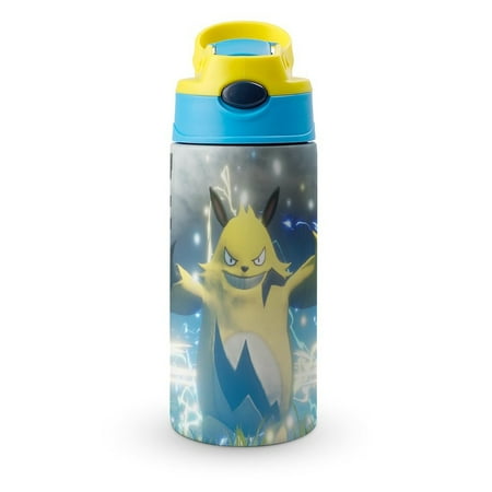 

Palworld Kid s Insulated Water Bottle With Straw Vacuum Stainless Steel Cup Leak-Proof Toddler Thermoses Children Water Cup