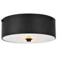 thumbnail image 3 of Hazen 2 light 12 inch Flat Black flush mount, 3 of 3