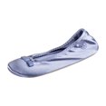 thumbnail image 1 of Women's Slipper, Periwinkle Ribbon Bow, 8-9, 1 of 2