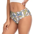thumbnail image 2 of Balery Cute Rabbit Ropa Interior de Algodón para Mujer con Dibujo – Braguitas Cómodas y Elásticas, Estilo Clásico-Medium, 2 of 6