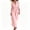Pink Dress for Women _x, variant on HAPIMO Turn Down Collar V Neck Puff Sleeve Loose Maxi Dress Women Casual Dress for Beach Pink L