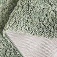 thumbnail image 5 of SAFAVIEH Lindsay Deborah Solid Polyester Shag Area Rug, Green, 3' x 5', 5 of 10