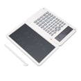 thumbnail image 1 of Calculatrice Scientifique à 10 Chiffres pour Étudiants, Calculatrice Portable avec Bloc-Notes LCD Effaçable, Calculatrice Mathématique Multifonctionnelle à Main pour Usage Quotidien et de Bureau, 1 of 7