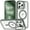 Dark Green, variant on KOMI Magnetic Case for iPhone 13 Pro Max Case with Camera Stand [Compatible with MagSafe] [Military Drop Tested] Shockproof Slim Clear iPhone 13 Pro Max Phone Case for Women Men Pink