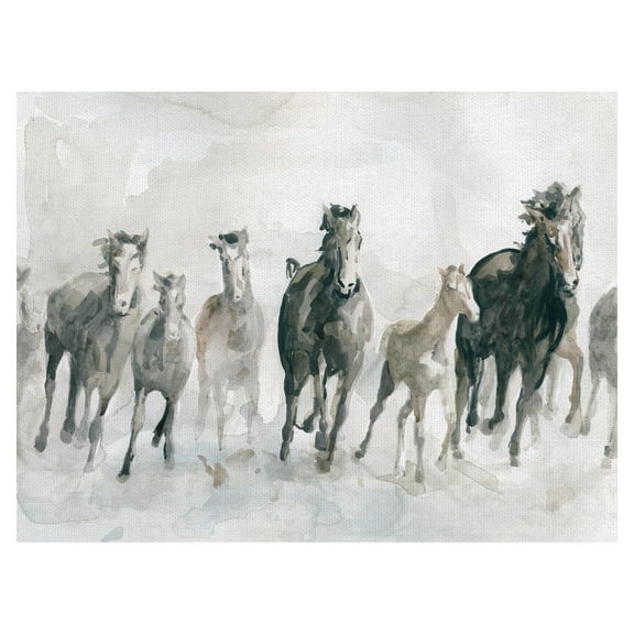 Running Wild by Carol Robinson Wrapped Canvas Painting Art Print