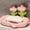 Pink, variant on Product Rack 2 - Decorative Flower Shape Soap Holder with Self-Draining Tray for Bathroom Kitchen Shower - Space-Saving Soap Storage Rack for Soap Dish 1pc