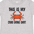 thumbnail image 4 of Inktastic This is My Crab Eating Shirt Boys or Girls Baby T-Shirt, 4 of 5