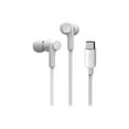 thumbnail image 1 of Belkin ROCKSTAR - Écouteurs avec Micro - Intra-Auriculaires - Filaires - USB-C - à Isolation Phonique - Blanc, 1 of 9