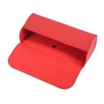 thumbnail image 6 of Sunglasses Holders Sun Visor Clip Storage Case PU Leather Red, 6 of 6