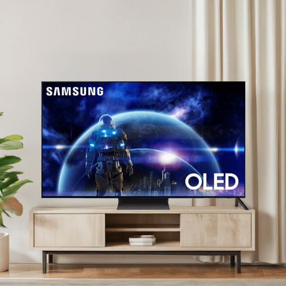 Samsung QN42S90DAEXZC 42" 4K UHD HDR OLED Tizen OS Smart TV - 2024 (Factory Refurbished)