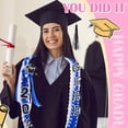 thumbnail image 4 of Graduation Wreath 2025 Graduates Polyester Ribbon Handmade Double Braided Ceremony Accessory, 4 of 4