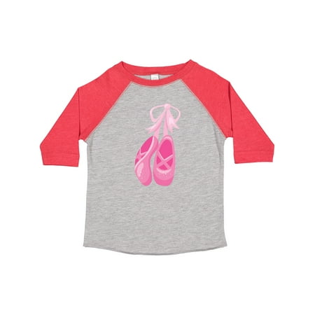

Inktastic Ballet Shoes Ballet Slippers Ballet Dance Pink Gift Toddler Toddler Girl T-Shirt