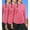 Bright Pink, variant on 3 pack Women's Sun Protection Athletic Tops - Long Sleeve UPF 50+ UV Rash Guard Shirts for Swim, Hiking & Running Workouts