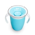thumbnail image 3 of Munchkin Miracle 360° Trainer Sippy Cup with Handles, Spill Proof, 7 oz, 2 Pack, Blue/Green, Unisex, 3 of 10