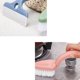 thumbnail image 4 of cepillos para limpiar azulejos, cepillos para baño, raspador de vidrio, herramienta de limpieza de doble cabezal (rosa), 4 of 8