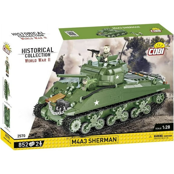 COBI Historical Collection World War II M4A3 Sherman Tank