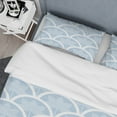 thumbnail image 4 of Designart 'Japanese style Half-circle pattern' Mid-Century Modern Duvet Cover Set, 4 of 4