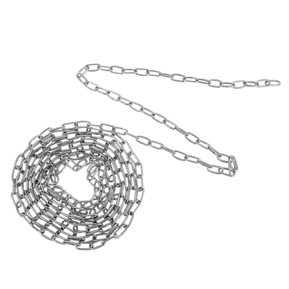 KHBUAB Steel Chains Chain Silver 304 Stainless Steel 1pc Indoor Use