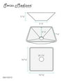 thumbnail image 3 of Claire 15.5" Glass Vessel Sink, Black, 3 of 10