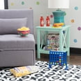 thumbnail image 2 of Linon Edmiston Indoor End Table with Shelf, 22" Tall, Mint Green, 2 of 10