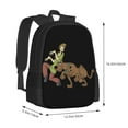 thumbnail image 3 of Scooby Doo Anime Laptop Backpacks Kawaii Aesthetic Waterproof College Travel Daypack Adult Pink Casual Largecapacity Backpack, 3 of 9