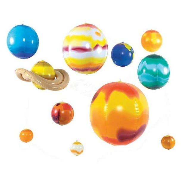 Inflatable Solar System 10Pcs Educational 10 Pieces