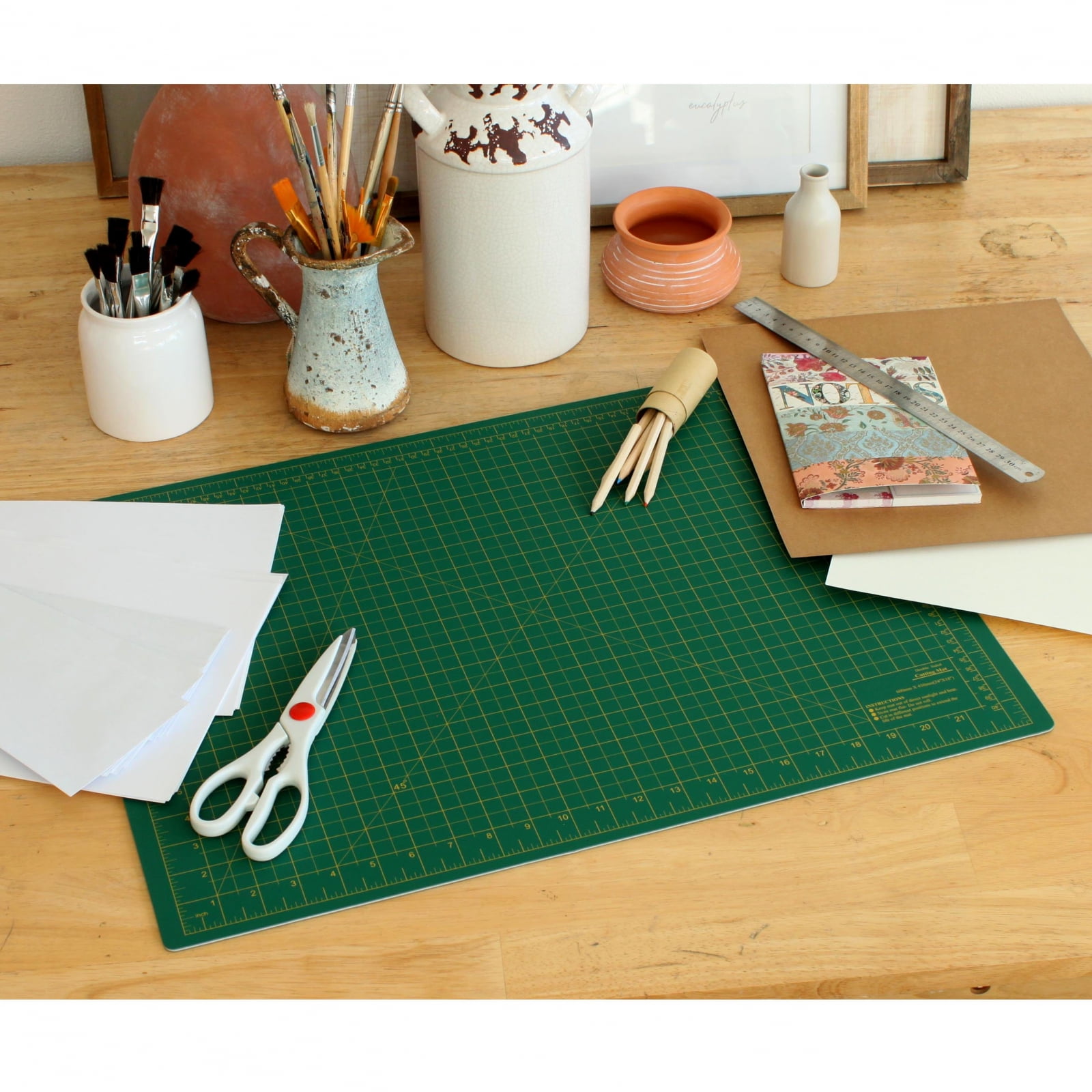 Self Healing Double Sided Thick Cutting Board Hobby Mat - 24 Inch x 18 Inch