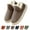 Brown, variant on Pluffi Slipper Booties,Pluffi Cozy Stylish Slipper,Winter Fuzzy Warm Thick-Soled Plush House Cloud Slides Men Women