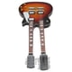 thumbnail image 5 of Modelo de guitarra eléctrica en miniatura, decoración, guitarra de doble cuello, réplica de instrumento musical con estuche de 10 pulgadas, 5 of 5