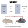 thumbnail image 5 of Slippers for Women Men Fuzzy House Flip Flop Slipper Indoor Womans Funny Warm Bedroom Pantuflas, 5 of 5