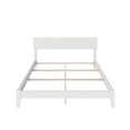 thumbnail image 4 of Orlando King Solid Wood Foundation Bed in White, 4 of 6