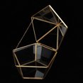 thumbnail image 2 of YLSHRF Geometric Plant Terrarium, Unique Geometric Succulent Plant Planter Artificial Flower Container Holder Dust Cover Decor, Home Tabletop Decor Gift, 2 of 8