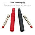 thumbnail image 4 of Speravity Latón ABS Banana Plug portátil profesional reemplazo 4MM cable Audio equipo altavoz caja de sonido conector Accesorios Artesanía Negro Speravity TO010378-02, 4 of 6