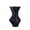 Black, variant on Ceramic Vase Personalized Home Decoration Flower Container Living Room Desktop Geometric Vase, Suitable for Home Office or Wedding