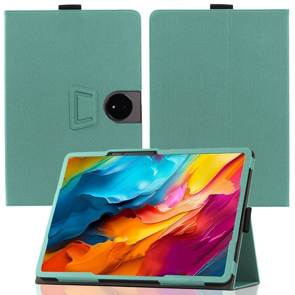[NSFN] for TCL NXTPAPER 11 Plus 11.5" Tablet Case Protective Case with Handheld Band Premium PU Leather StandFunction Case (Green)