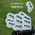thumbnail image 1 of PING Golf Iron Headcover Set – Universal Fit Protective Club Sleeves with Magnetic Closure, Durable Lightweight Design for Scratch & Dust Protection, Stylish Sport Accessory for Golfers, Easy to, 1 of 6