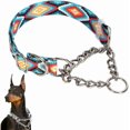 thumbnail image 1 of czcpp-Martingale Dog Collar for Medium DogsStainless Steel Chain Martingale Collar for Dogs, No Pull Slip Cinch Choker Choke Heavy Duty Dog Collar, 1 of 4