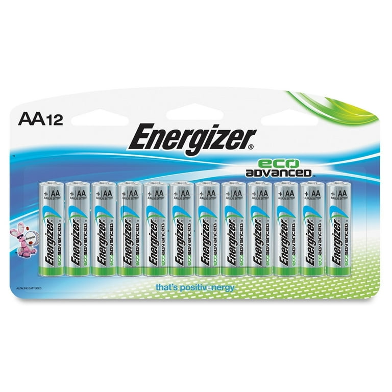 Energizer Eco Advanced AA Batteries 12 Pack