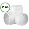 thumbnail image 1 of Raccord de Tuyau en PVC 2 Po. 3 Voies, 1 of 1