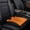 Orange, variant on TZYUDK Car Seat Cushion Enhanced Support Thickened Padding All Season Use Universal Fit Vehicle Office Comfort Ergonomic Design Blue 100%Polyester